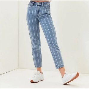Pacsun Striped Mom Jean